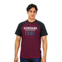 Giordano Men's Print Slim Fit Cotton Jersey Reglan Tee - Premium Tee