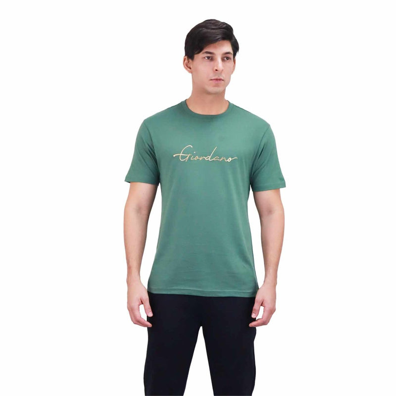 Giordano Men's print tee - Premium Print Tee