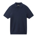 Men’S Regular Fit Cable Knit Polo Sweater S - Shop Giordano