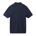 Men’S Regular Fit Cable Knit Polo Sweater S - Shop Giordano