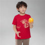 Giordano Kid's Regular Fit Cotton Crew Neck Graphic Print Tee - first_variant_option_2 Premium Print Tee for Giordano