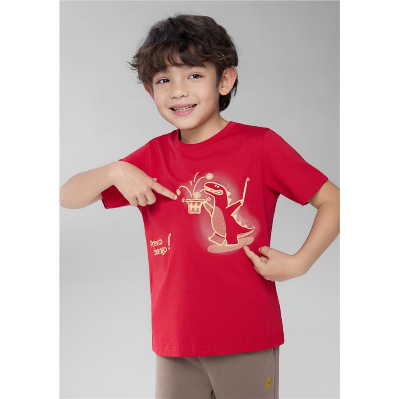 Men’S Regular Fit Cotton Crew Neck Graphic Print Tee 4 Y - Shop Giordano