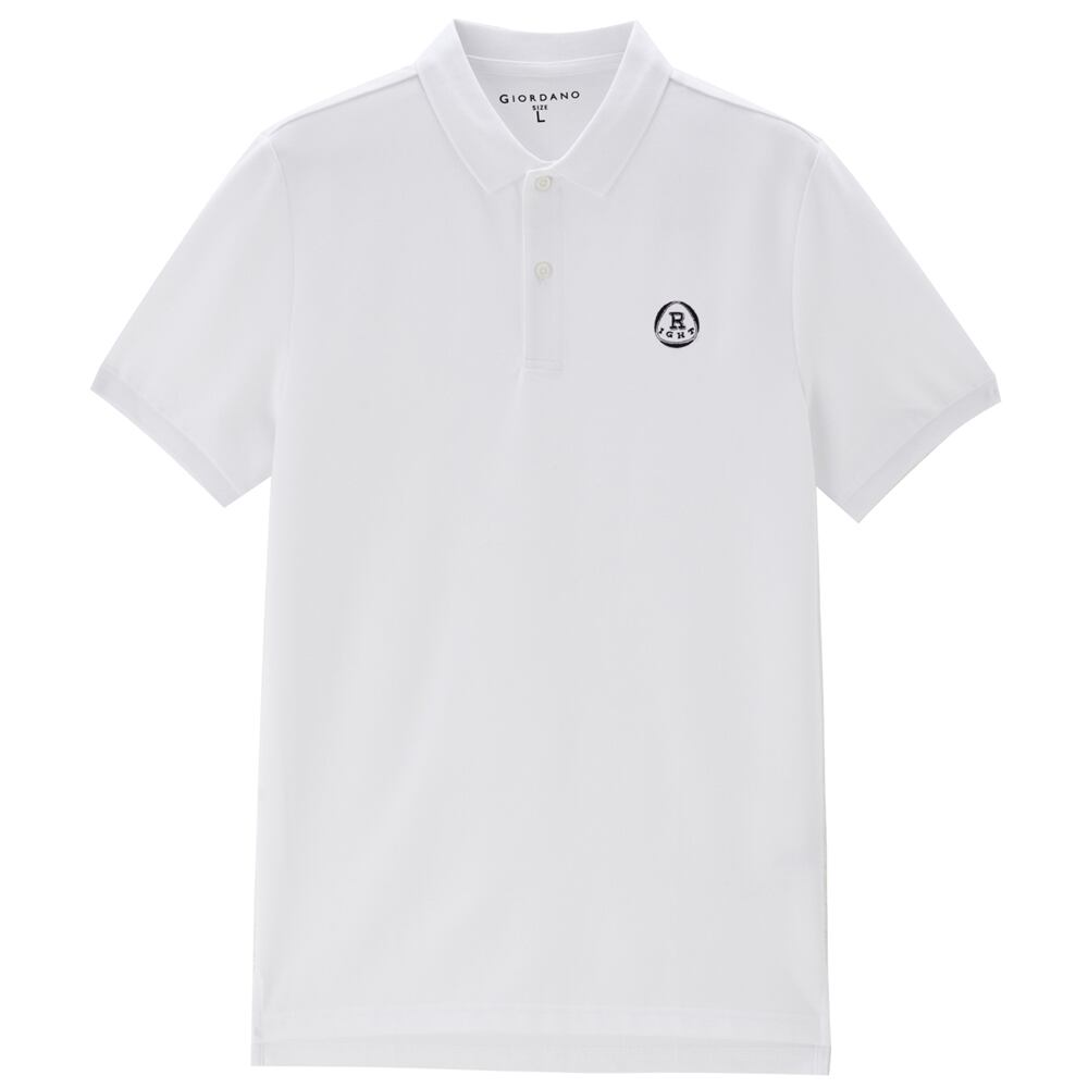 Men's Regular Fit Cotton Pique Knit Polo | Online Exclusive S - Shop Giordano