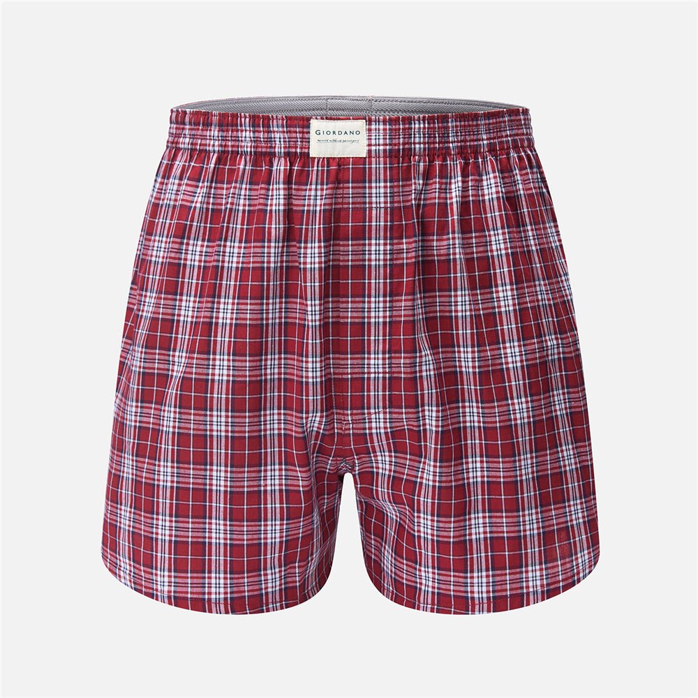 Men’S Regular Fit Cotton Poplin Boxers 3 - Pack M - Shop Giordano
