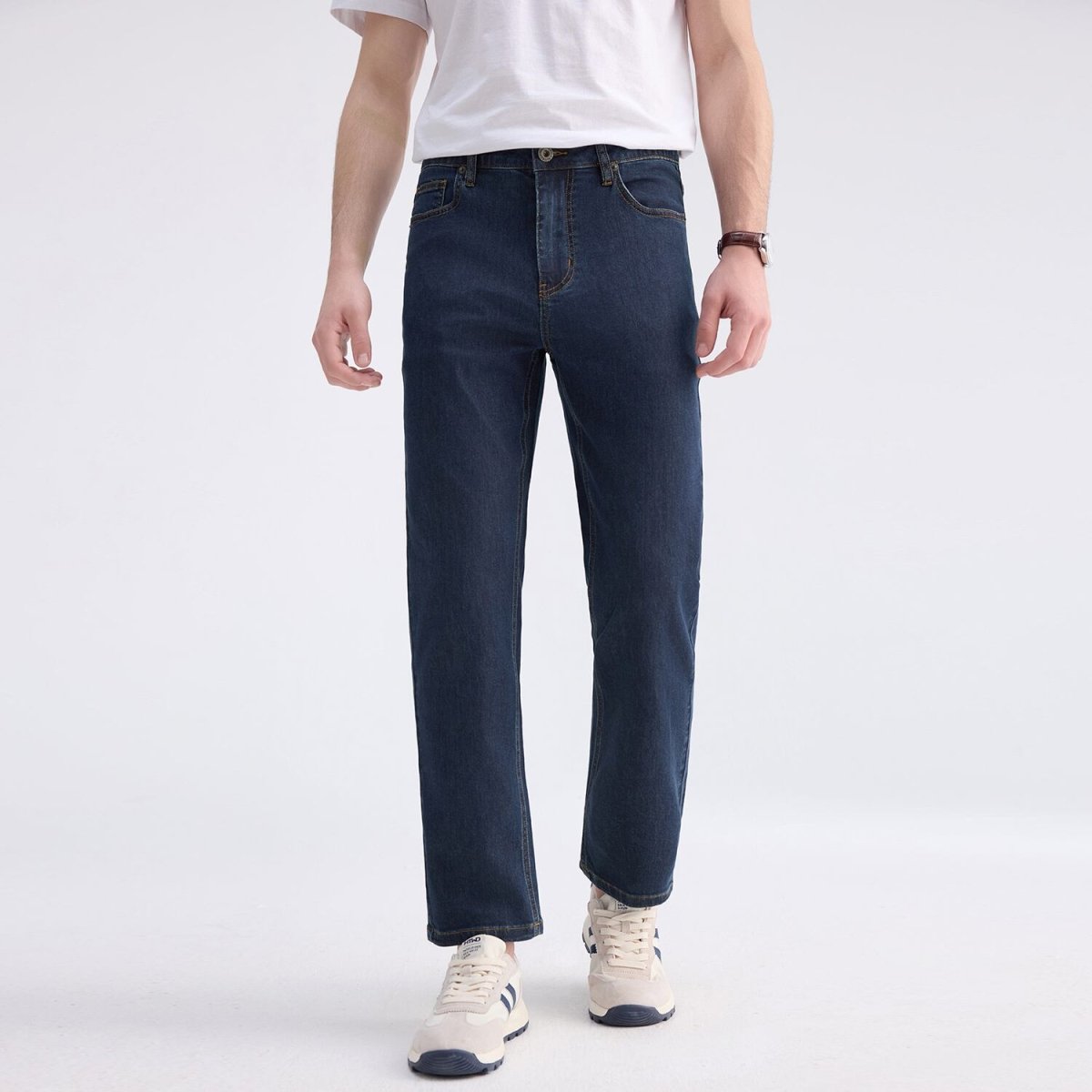 Men's Regular Fit Denim Jeans 28 - Shop Giordano