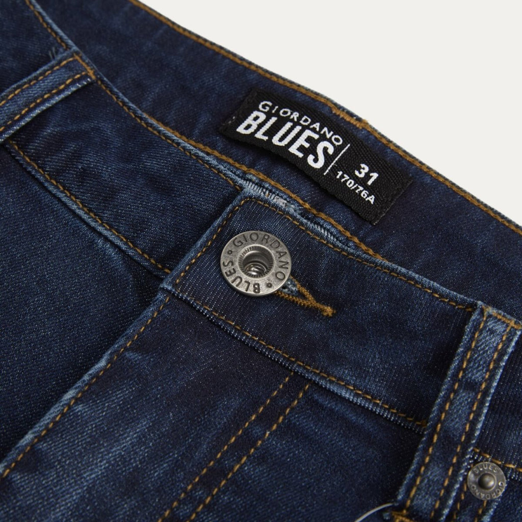 Men's Regular Fit Denim Jeans 28 - Shop Giordano