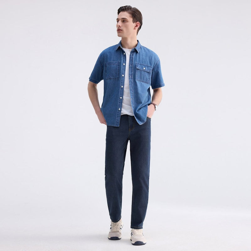 Men's Regular Fit Denim Jeans 28 - Shop Giordano