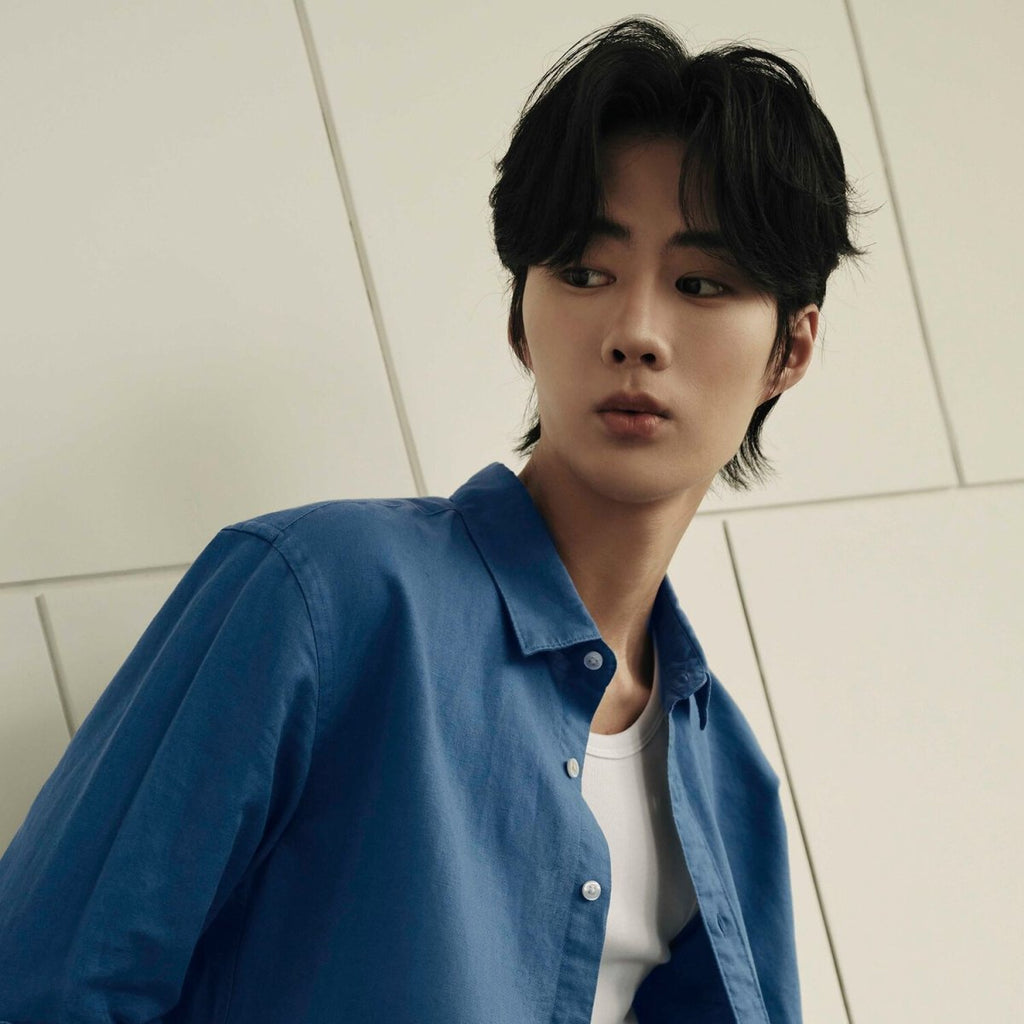 Men’S Regular Fit Linen - Cotton Poplin Long Sleeve Shirt | Korea Collection S - Shop Giordano