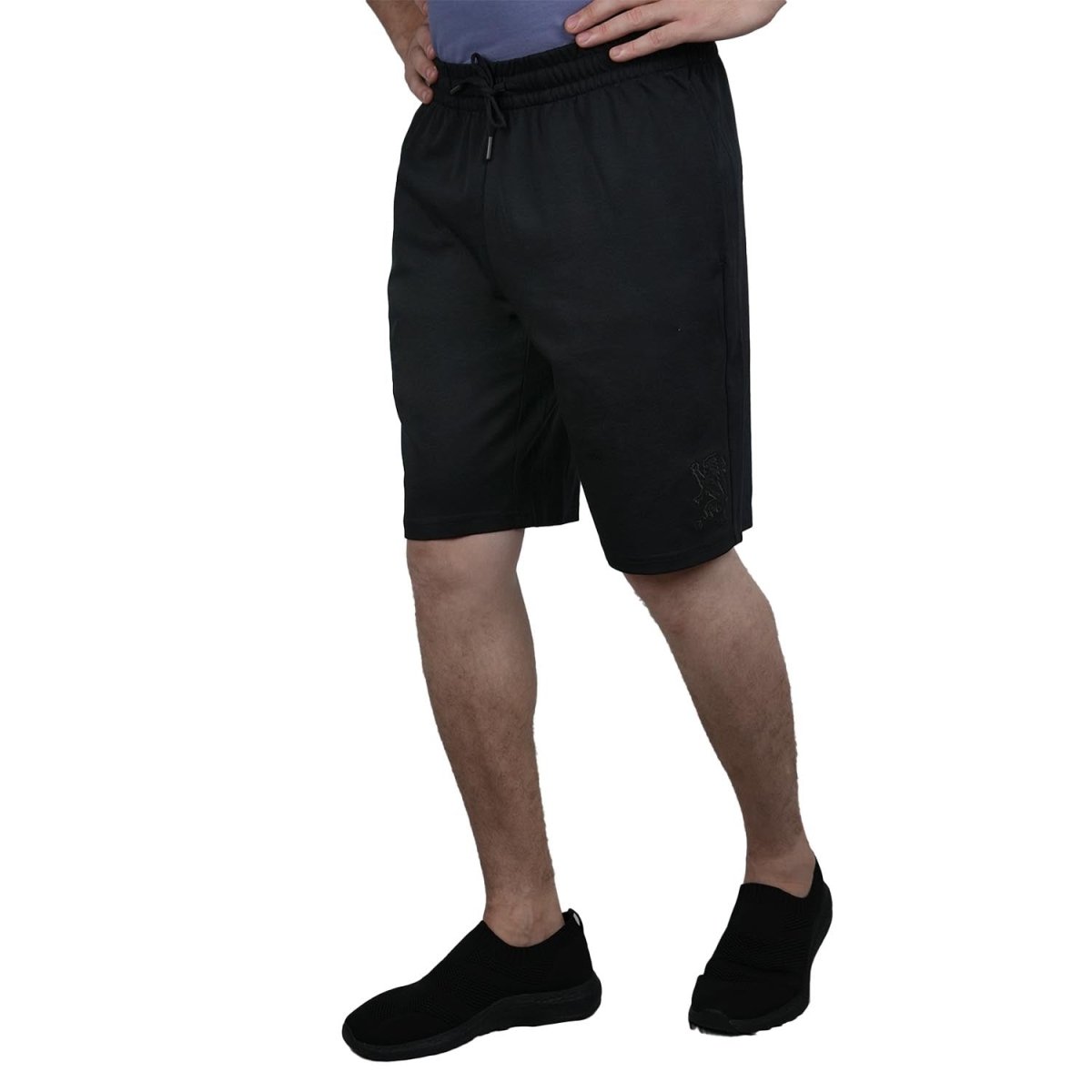 Men's Regular Fit Shorts: Cotton Knit S - Shop Giordano