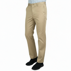 Men’S Regular Straight Cotton Stretch Khaki Pants