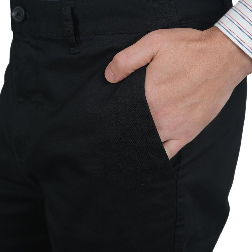 Men’S Regular Straight Cotton Stretch Khaki Pants 30 - Shop Giordano