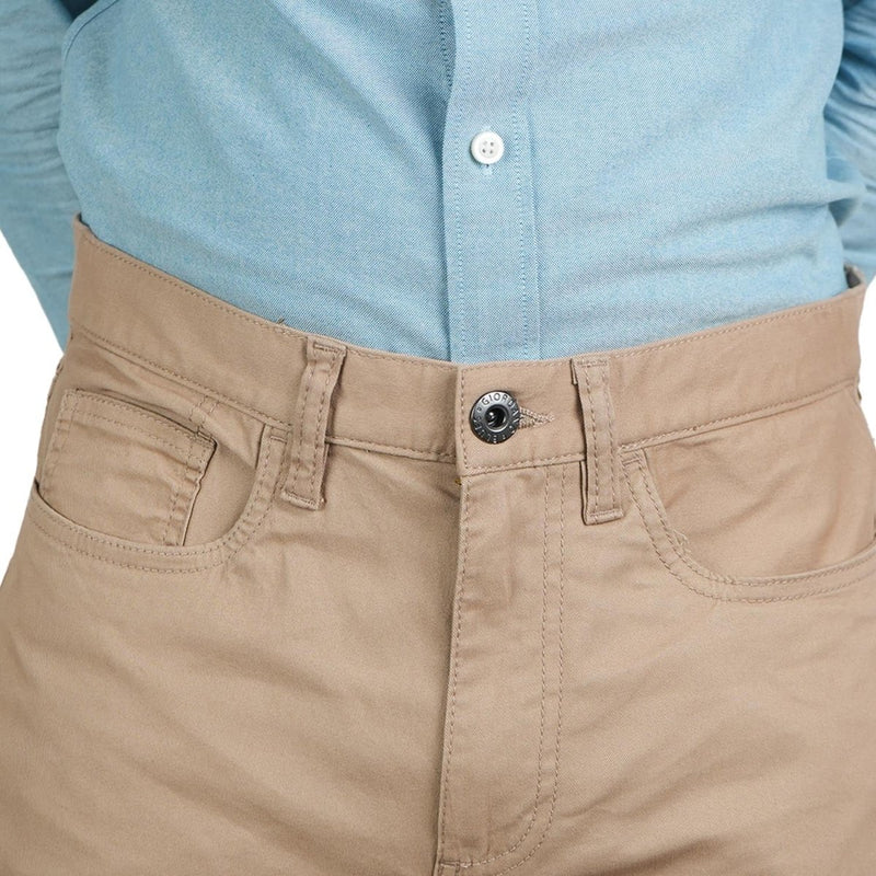 Men's Regular Taper Stretch Twill Pants 30 - Shop Giordano