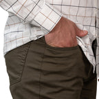 Men's Regular Taper Stretch Twill Pants 30 - Shop Giordano