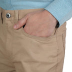 Men's Regular Taper Stretch Twill Pants 30 - Shop Giordano