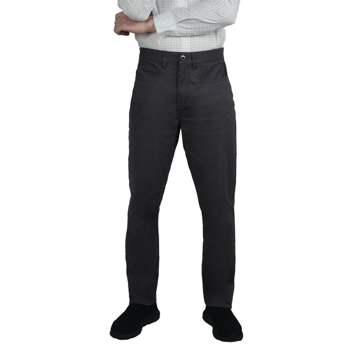 Men's Regular Taper Stretch Twill Pants 30 - Shop Giordano