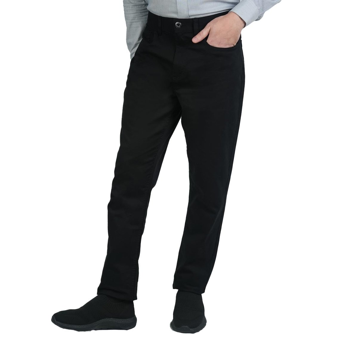 Men's Regular Taper Stretch Twill Pants 30 - Shop Giordano