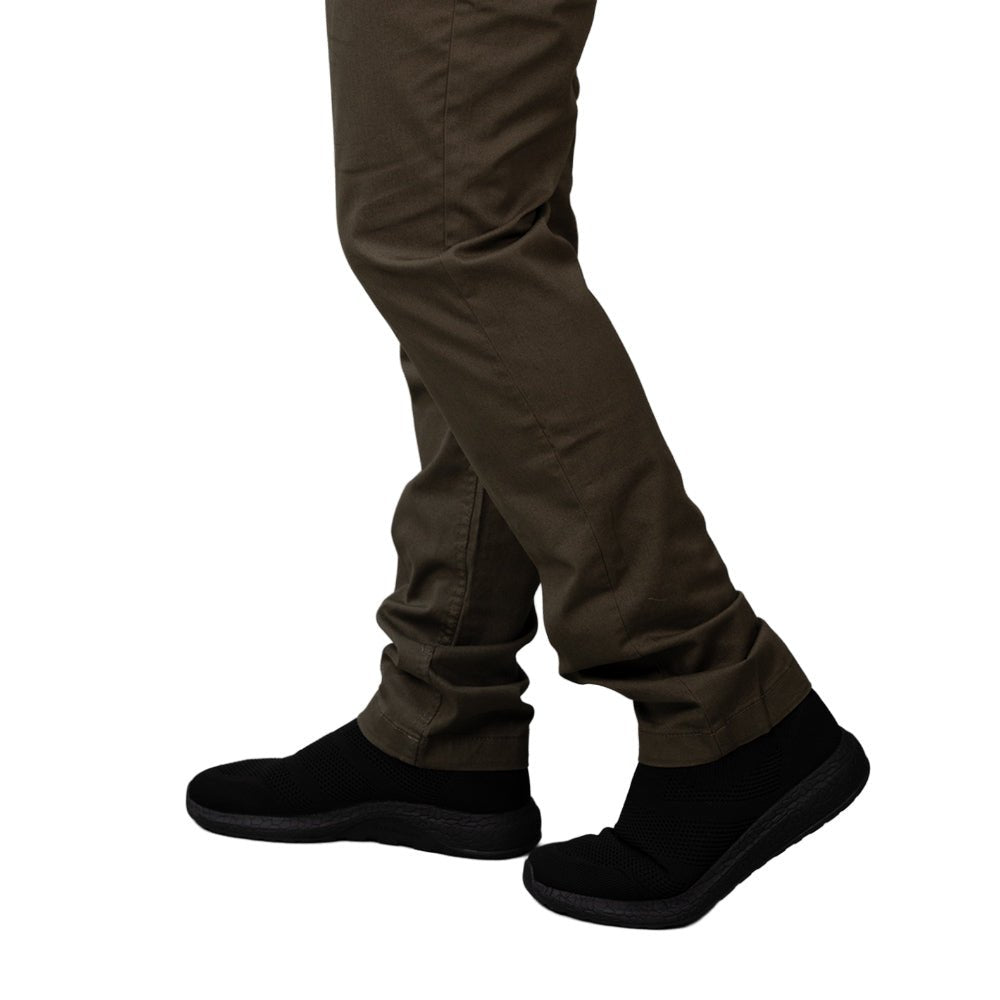 Men's Regular Taper Stretch Twill Pants 30 - Shop Giordano