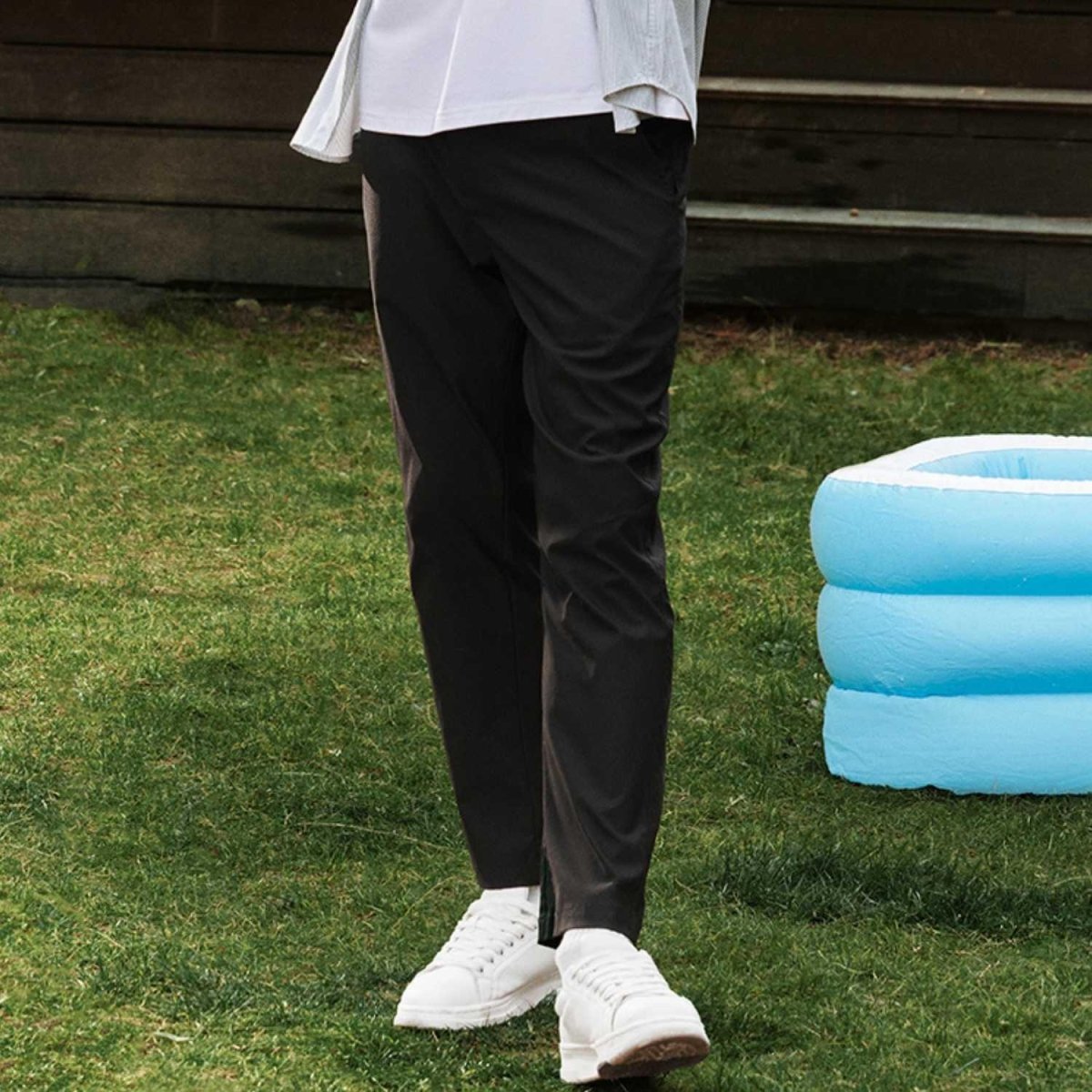 Men's Regular Tapered Khaki Pants 30 - Shop Giordano