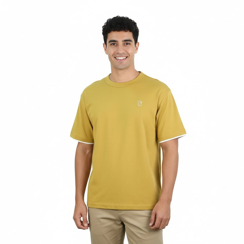 Men's Relax Fit Interlock Sorona Tee S - Shop Giordano
