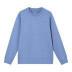 Giordano Men's Relaxed Crew Neck Sweatshirt With Embroidery - Premium Sweatshirts
