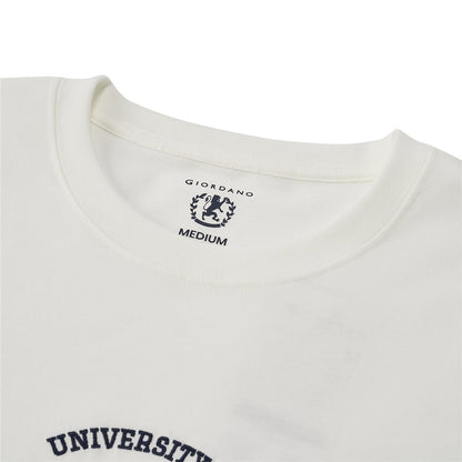 Men’S Relaxed Fit Cotton Jersey Crew Neck Print Tee - Giordano