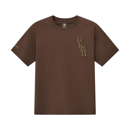 Men’S Relaxed Fit Cotton Jersey Crew Neck Print Tee - Giordano