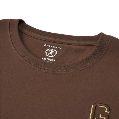 Men’S Relaxed Fit Cotton Jersey Crew Neck Print Tee - Giordano
