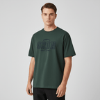 Men’S Relaxed Fit Cotton Jersey Crew Neck Print Tee S - Shop Giordano