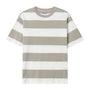 Giordano Men's Relaxed Fit Cotton Jersey Crew Neck Stripe Tee - Premium Tee