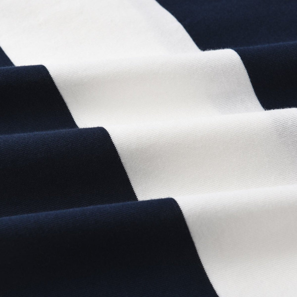 Giordano Men's Relaxed Fit Cotton Jersey Crew Neck Stripe Tee - Premium Tee