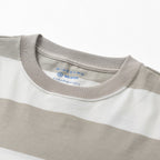 Giordano Men's Relaxed Fit Cotton Jersey Crew Neck Stripe Tee - Premium Tee