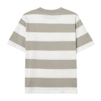 Giordano Men's Relaxed Fit Cotton Jersey Crew Neck Stripe Tee - Premium Tee