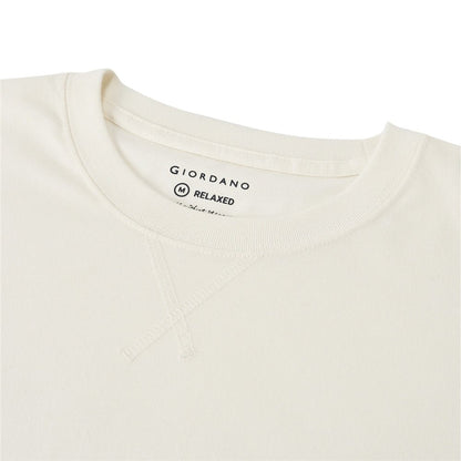 Men’S Relaxed Fit Cotton Jersey Crew Neck Tee - Giordano
