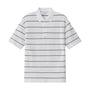 Men's Relaxed Fit Cotton Piqué Polo With Auto Stripe S - Shop Giordano