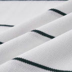 Men's Relaxed Fit Cotton Piqué Polo With Auto Stripe S - Shop Giordano