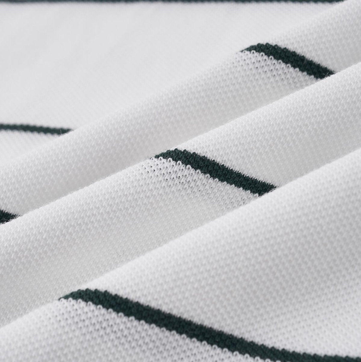 Men's Relaxed Fit Cotton Piqué Polo With Auto Stripe S - Shop Giordano