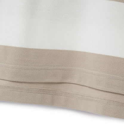 Men's Relaxed Fit Cotton Piqué Polo With Auto Stripe - Giordano