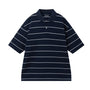 Giordano Men's Relaxed Fit Cotton Piqué Polo With Auto Stripe - Premium Polo