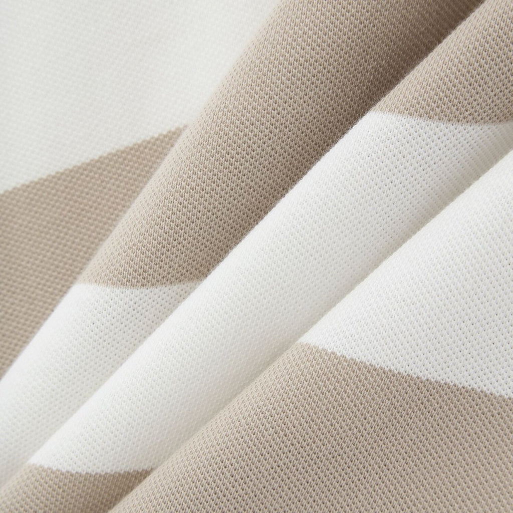 Men's Relaxed Fit Cotton Piqué Polo With Auto Stripe S - Shop Giordano