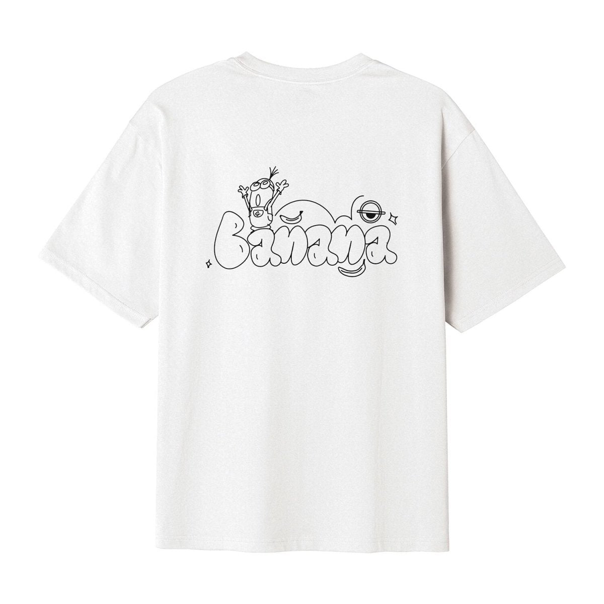 Men’s Relaxed Fit Cotton - Poly Crew Neck Print Tee | Minion Collection - Giordano