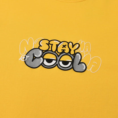 Men’S Relaxed Fit Cotton - Poly Crew Neck Print Tee | Minion Collection - Giordano