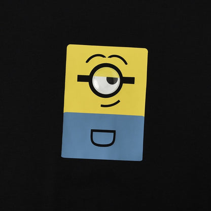 Men’S Relaxed Fit Cotton - Poly Crew Neck Print Tee | Minion Collection - Giordano