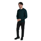 Men's Relaxed Fit Crew Neck Wool Blend Pullover S - Shop Giordano