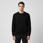 Men's Relaxed Fit Crew Neck Wool Blend Pullover S - Shop Giordano