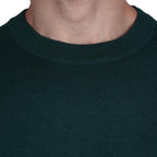 Men's Relaxed Fit Crew Neck Wool Blend Pullover S - Shop Giordano