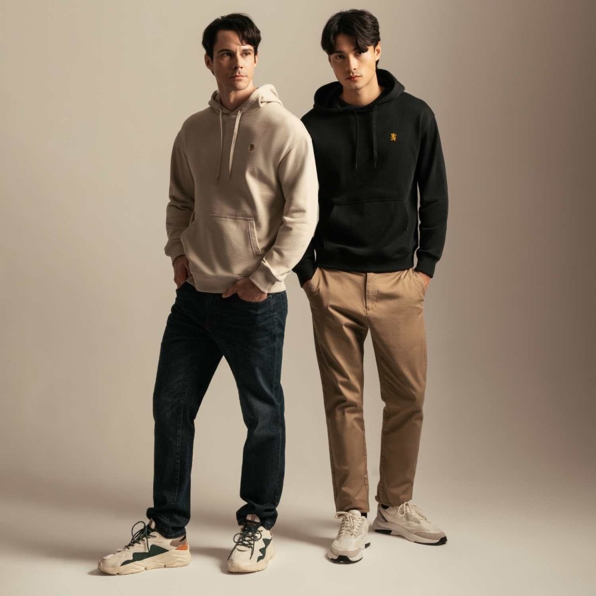 Men’S Relaxed Fit French Terry Hoodie S - Shop Giordano