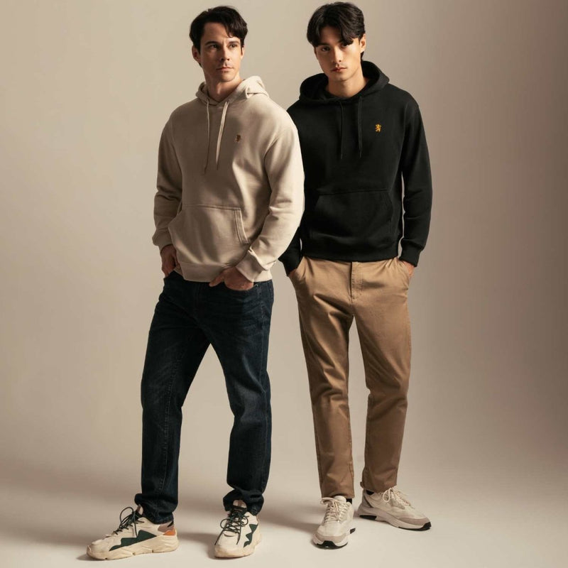 Men’S Relaxed Fit French Terry Hoodie S - Shop Giordano