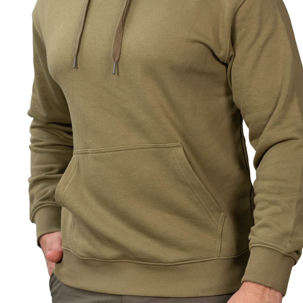 Men's Relaxed Fit French Terry Hoodie Sweatshirt S - Shop Giordano
