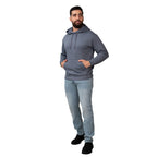Men's Relaxed Fit French Terry Hoodie Sweatshirt S - Shop Giordano