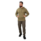 Men's Relaxed Fit French Terry Hoodie Sweatshirt S - Shop Giordano